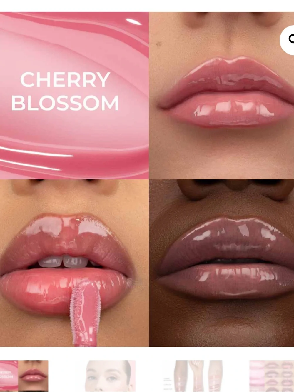 Natasha Denona Cherry Blossom hy-gloss tinted    Gloss balm
